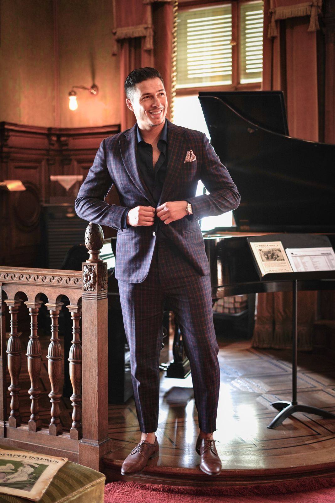 Massanfertigung im Atelier DAMERAU SUITS in Fribourg
